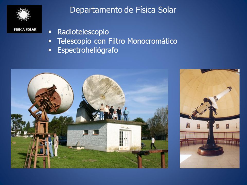 Departamento física solar Departamento física solar